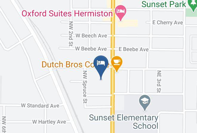 Umatilla - Motel 6 Hermiston Or Maps