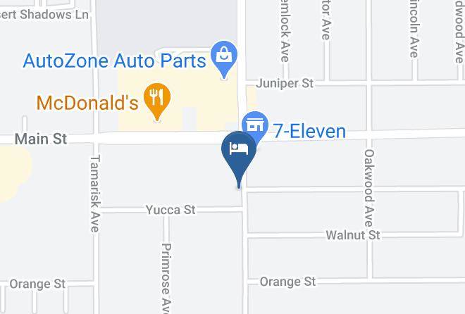 San Bernardino - Motel 6 Hesperia Ca East Maps
