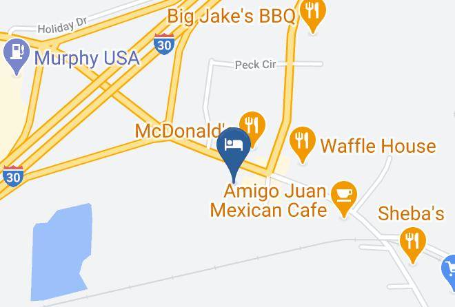 Hempstead - Motel 6 Hope Ar Maps