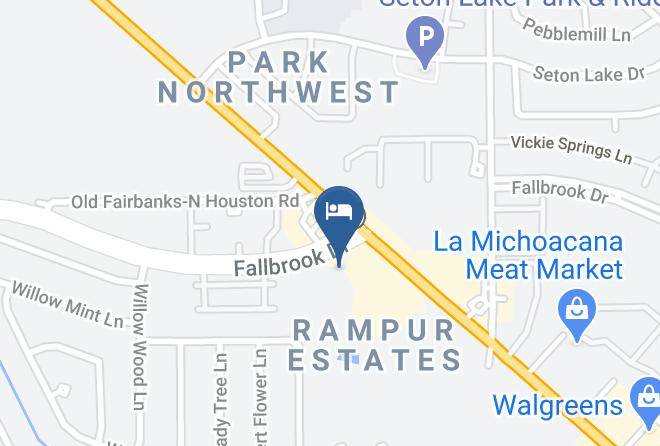 Harris - Motel 6 Houston Tx 249 Willowbrook Maps