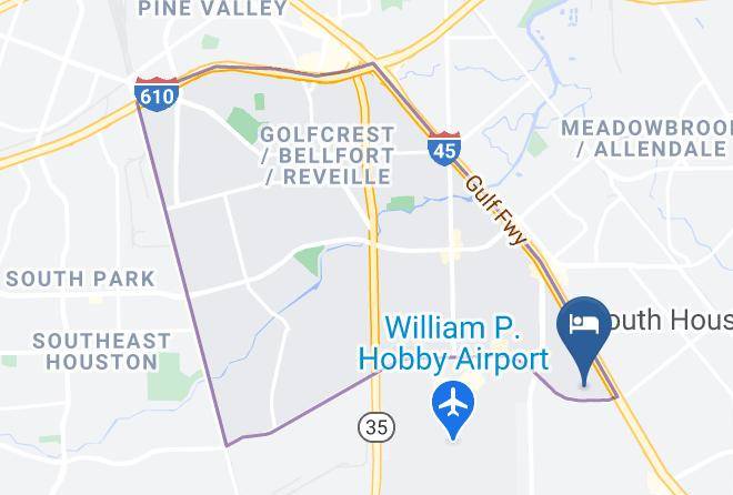 Harris - Motel 6 Houston Tx Hobby Maps