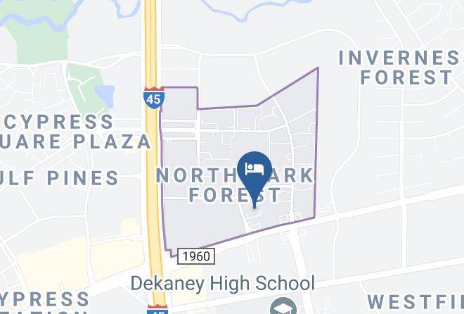 Harris - Motel 6 Houston Tx Spring Maps