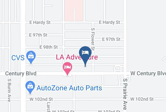 Los Angeles - Motel 6 Inglewood Ca Maps