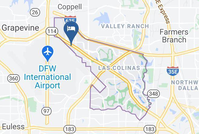 Dallas - Motel 6 Irving Tx Dfw Airport North Maps