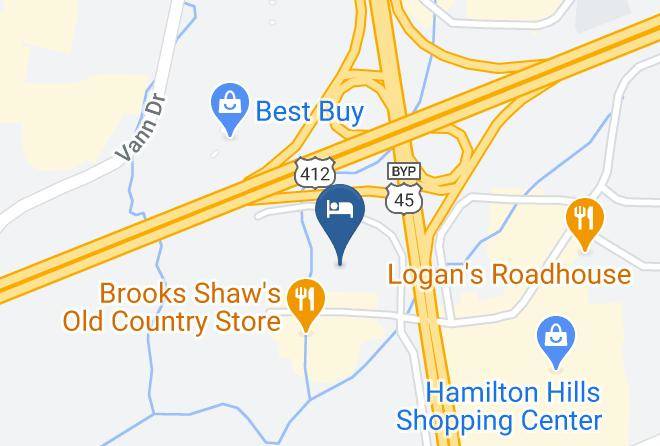 Madison - Motel 6 Jackson Tn Maps