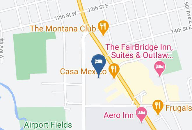 Flathead - Motel 6 Kalispell Mt Maps