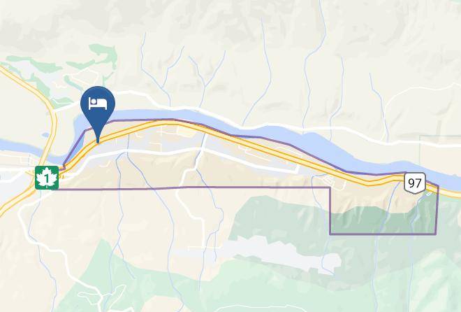 Motel 6 Kamloops Bc Map