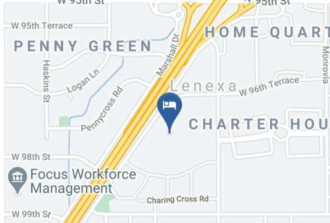 Johnson - Motel 6 Lenexa Ks Kansas City Southwest Maps