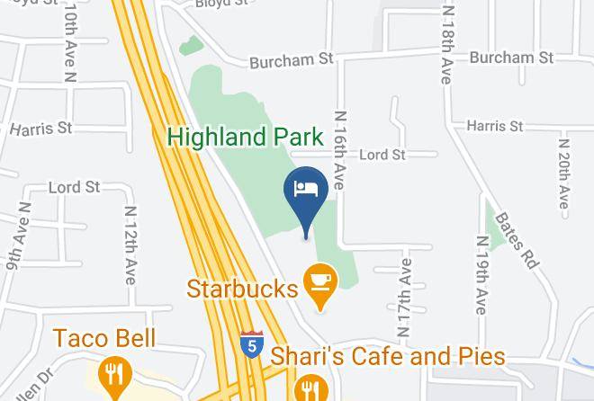 Cowlitz - Motel 6 Kelso Wa Mt St Helens Maps
