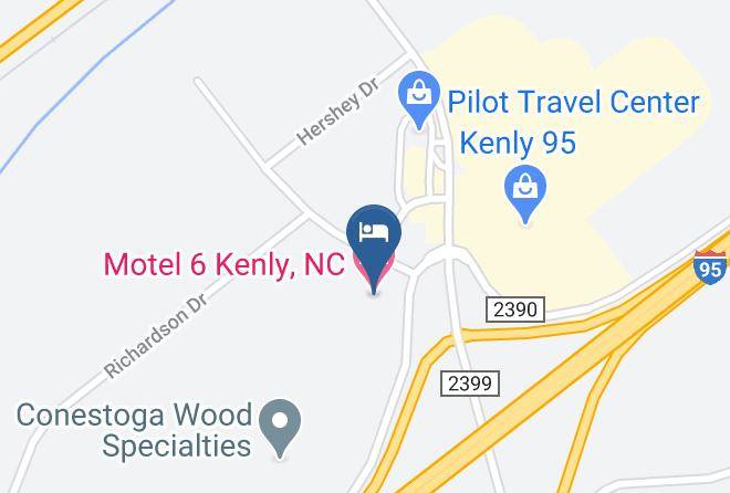 Johnston - Motel 6 Kenly Nc Maps