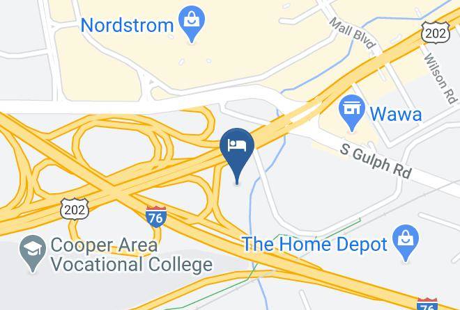 Motel 6 King Of Prussia Pa Philadelphia Map