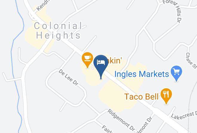 Sullivan - Motel 6 Kingsport Tn Maps