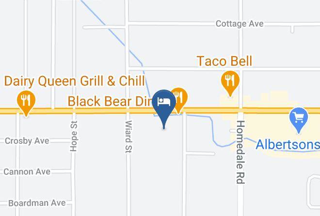 Klamath - Motel 6 Klamath Falls Or Maps