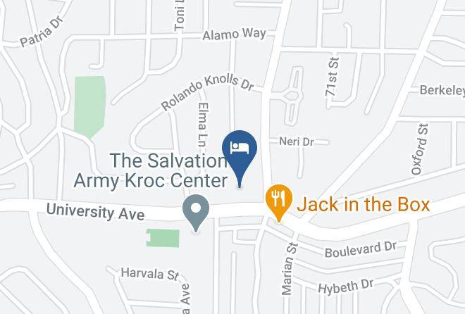 San Diego - Motel 6 La Mesa Ca Maps