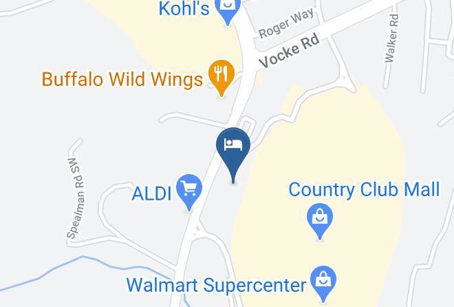 Allegany - Motel 6 La Vale Md Cumberland Maps