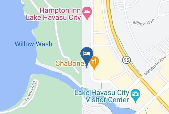 Mohave - Motel 6 Lake Havasu Az Lakeside Maps
