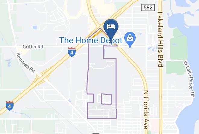 Polk - Motel 6 Lakeland Fl Maps