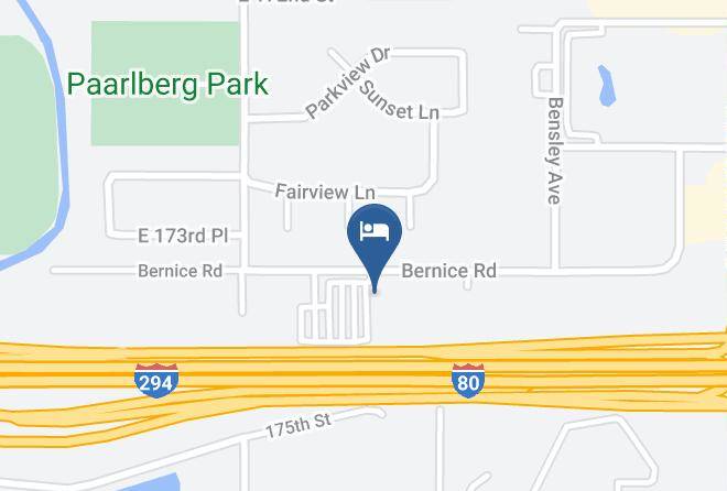 Cook - Motel 6 Lansing Il Chicago South Maps