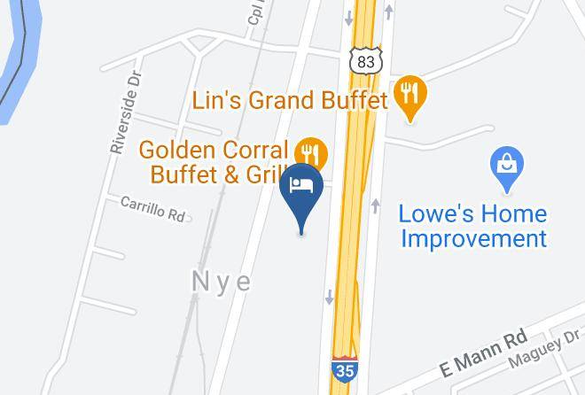 Webb - Motel 6 Laredo Tx North I 35 Maps