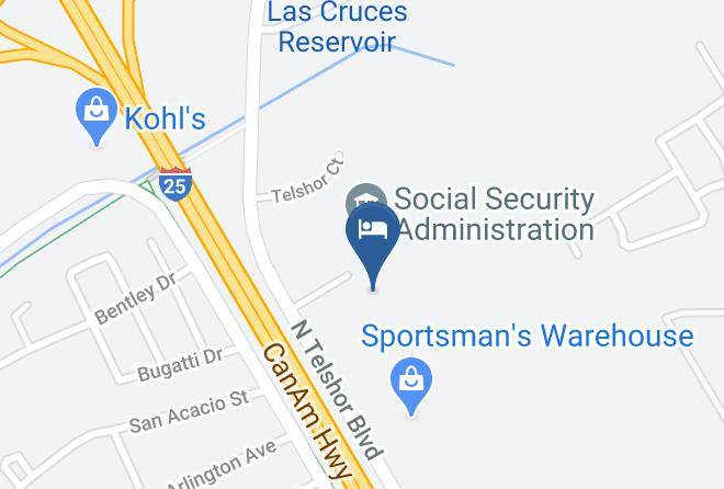 Dona Ana - Motel 6 Las Cruces Nm Telshor Maps