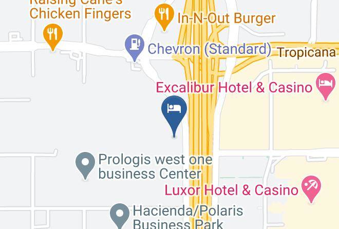 Clark - Motel 6 Las Vegas Nv I 15 Maps