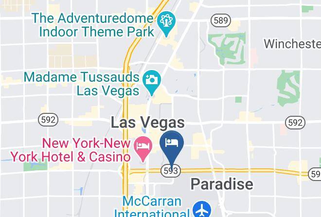 Clark - Motel 6 Las Vegas Nv Tropicana Maps