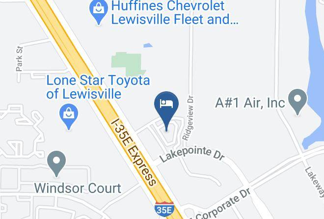Motel 6 Lewisville Tx Dallas Map