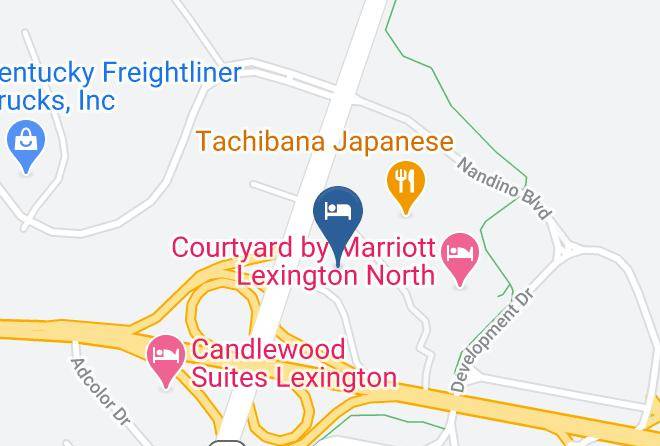 Fayette - Motel 6 Lexington Ky Airport Maps