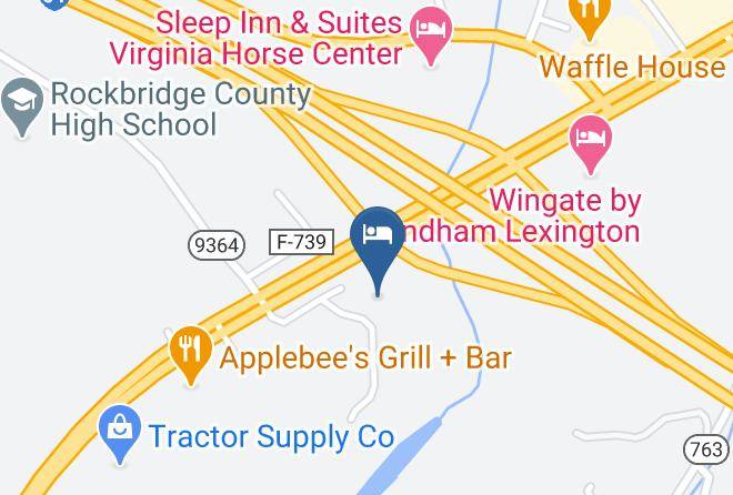 Rockbridge - Motel 6 Lexington Va Maps
