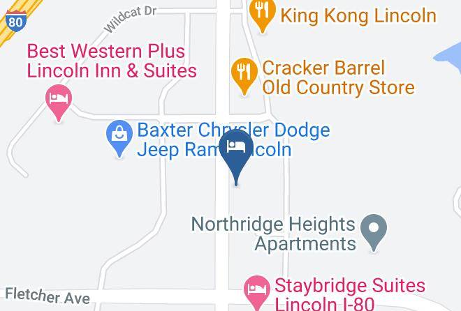 Lancaster - Motel 6 Lincoln Ne Maps