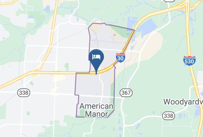 Pulaski - Motel 6 Little Rock South Maps