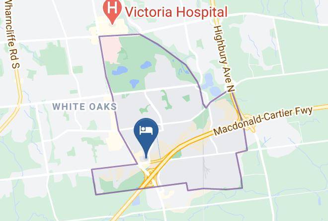 Middlesex - Motel 6 London On Ontario Maps