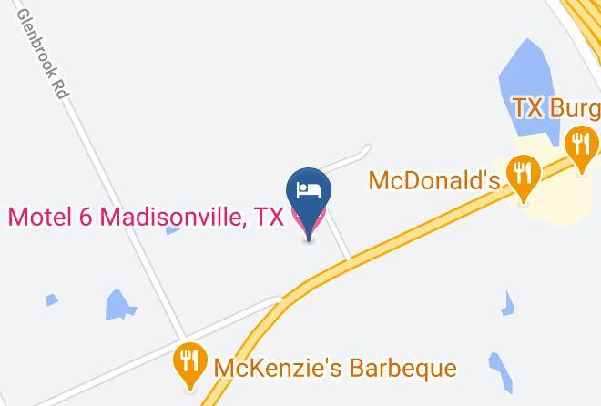 Madison - Motel 6 Madisonville Tx Maps