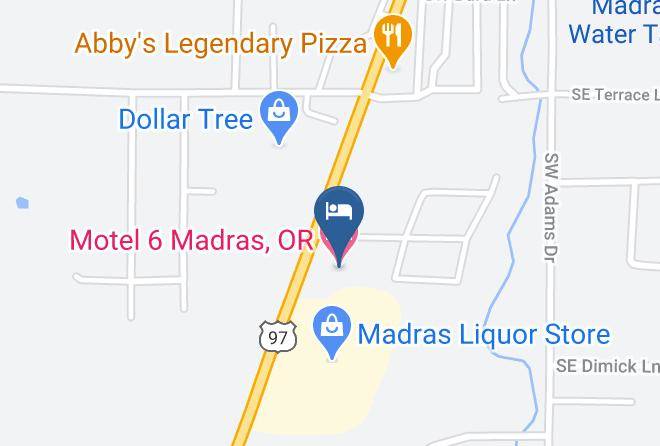 Jefferson - Motel 6 Madras Or Maps