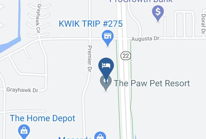 Blue Earth - Motel 6 Mankato Mn Maps
