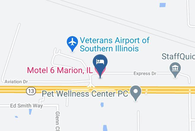 Williamson - Motel 6 Marion Il Maps
