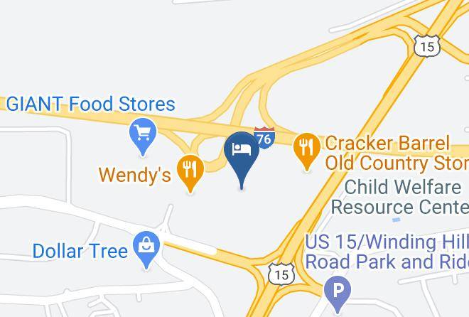Cumberland - Motel 6 Mechanicsburg Pa Harrisburg West Maps
