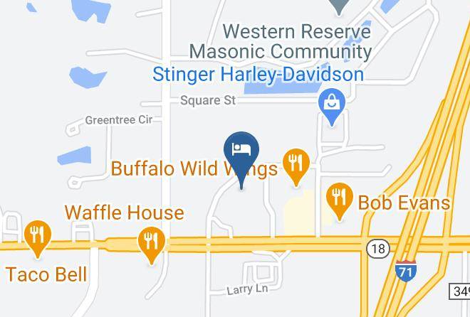 Medina - Motel 6 Medina Oh Cleveland Maps