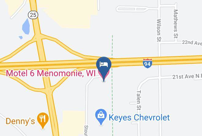 Dunn - Motel 6 Menomonie Wi Maps