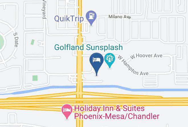 Maricopa - Motel 6 Mesa Az South Maps