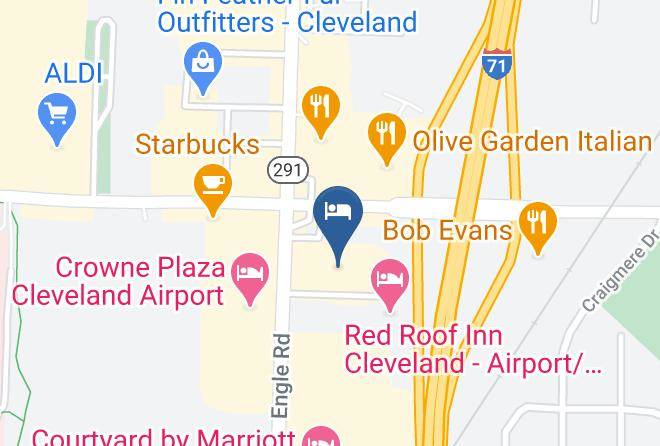 Cuyahoga - Motel 6 Middleburg Heights Oh Cleveland Maps