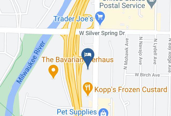Milwaukee - Motel 6 Milwaukee Wi Glendale Maps