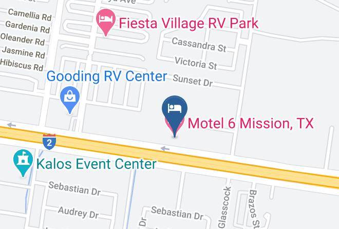 Hidalgo - Motel 6 Mission Tx Maps