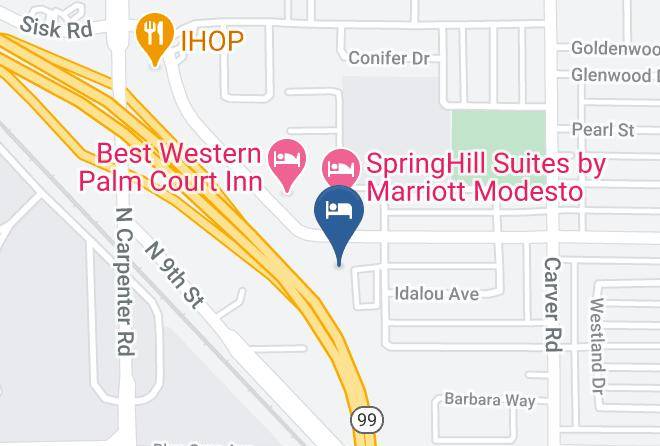 Stanislaus - Motel 6 Modesto Ca Maps