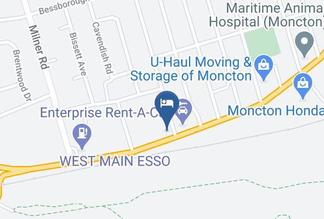 Westmorland - Motel 6 Moncton New Brunswick Maps