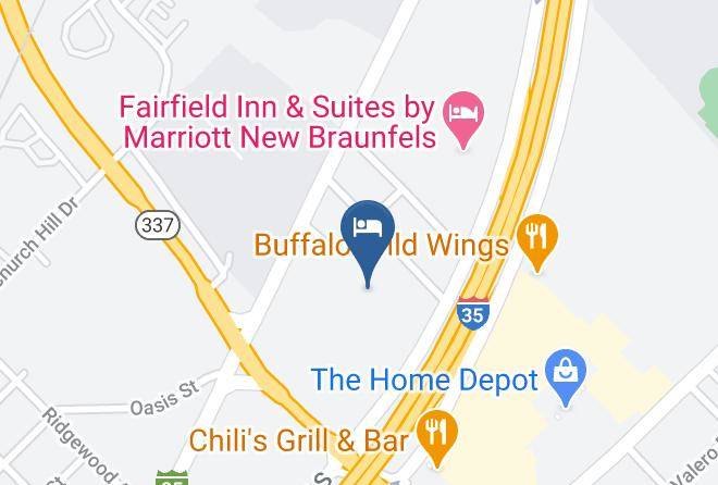 Comal - Motel 6 New Braunfels Tx Maps