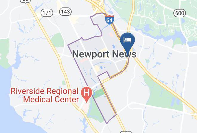 Motel 6 Newport News Va Map
