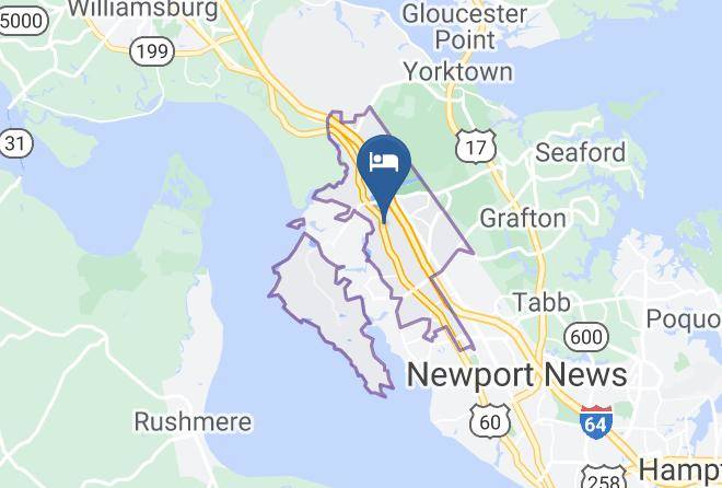 Newport News City - Motel 6 Newport News Va Fort Eustis Maps
