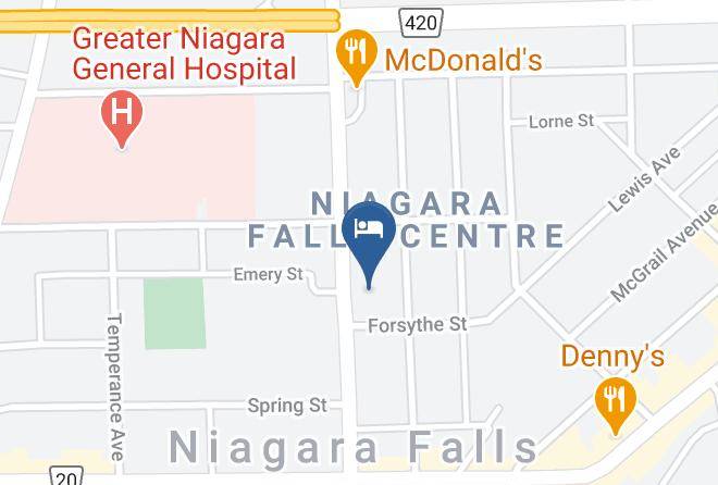 Niagara - Motel 6 Niagara Falls On Maps
