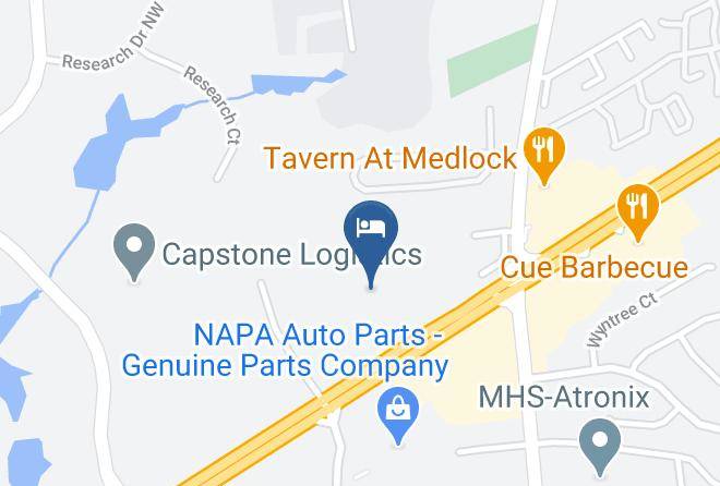 Gwinnett - Motel 6 Norcross Ga Maps